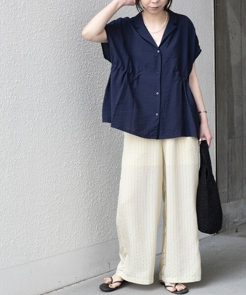 SHIPS / シップス その他パンツ | 《予約》SHIPS Colors:〈手洗い可能〉ナイロンレーヨン ストライプ イージーパンツ◆ | 詳細15