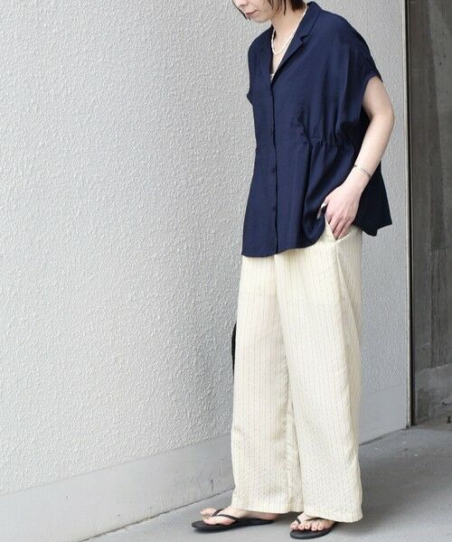 SHIPS / シップス その他パンツ | 《予約》SHIPS Colors:〈手洗い可能〉ナイロンレーヨン ストライプ イージーパンツ◆ | 詳細16