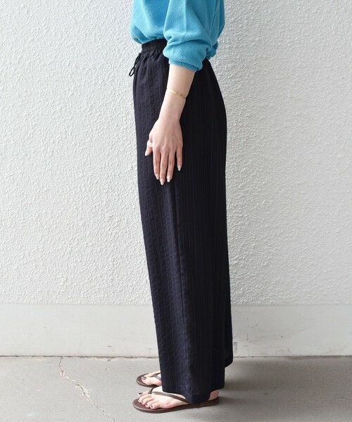 SHIPS / シップス その他パンツ | 《予約》SHIPS Colors:〈手洗い可能〉ナイロンレーヨン ストライプ イージーパンツ◆ | 詳細20