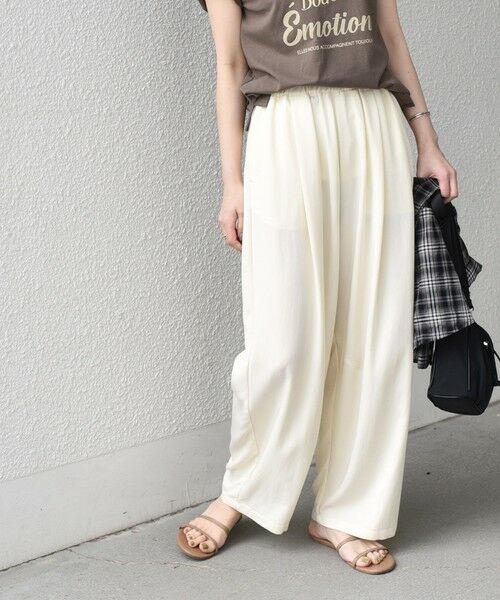 SHIPS / シップス その他パンツ | 《予約》SHIPS Colors:〈手洗い可能〉レーヨンナイロン バレル パンツ◆ | 詳細7