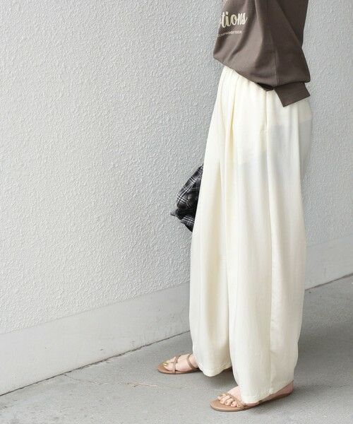 SHIPS / シップス その他パンツ | 《予約》SHIPS Colors:〈手洗い可能〉レーヨンナイロン バレル パンツ◆ | 詳細8