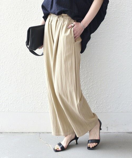 SHIPS / シップス その他パンツ | 《予約》SHIPS Colors:〈手洗い可能〉レーヨンナイロン バレル パンツ◆ | 詳細21