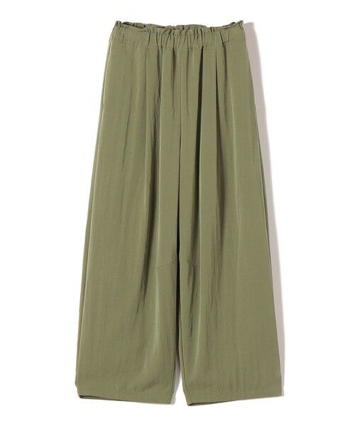 SHIPS / シップス その他パンツ | 《予約》SHIPS Colors:〈手洗い可能〉レーヨンナイロン バレル パンツ◆（オリーブ）