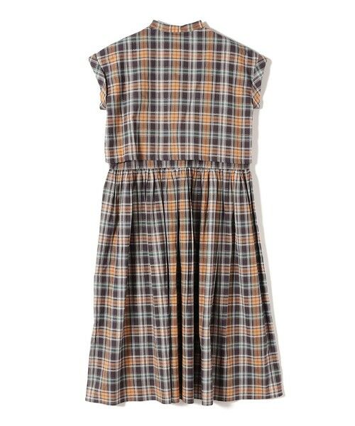 SHIPS / シップス ロング・マキシ丈ワンピース | 《予約》SHIPS Colors:〈手洗い可能〉マドラス チェック レイヤード ライク ワンピース◆ | 詳細2