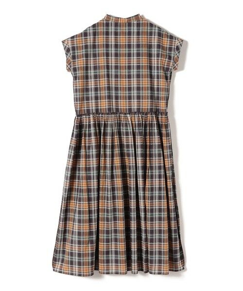 SHIPS / シップス ロング・マキシ丈ワンピース | 《予約》SHIPS Colors:〈手洗い可能〉マドラス チェック レイヤード ライク ワンピース◆ | 詳細4