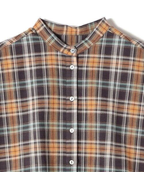 SHIPS / シップス ロング・マキシ丈ワンピース | 《予約》SHIPS Colors:〈手洗い可能〉マドラス チェック レイヤード ライク ワンピース◆ | 詳細5