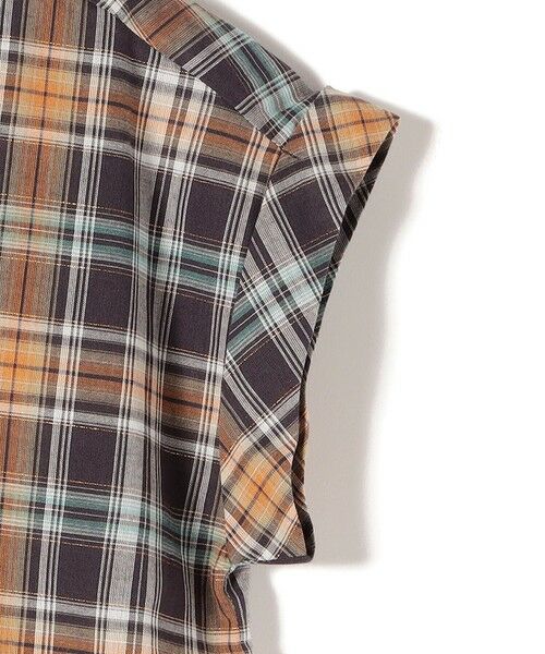 SHIPS / シップス ロング・マキシ丈ワンピース | 《予約》SHIPS Colors:〈手洗い可能〉マドラス チェック レイヤード ライク ワンピース◆ | 詳細6