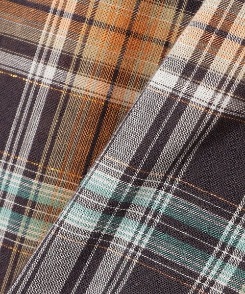 SHIPS / シップス ロング・マキシ丈ワンピース | 《予約》SHIPS Colors:〈手洗い可能〉マドラス チェック レイヤード ライク ワンピース◆ | 詳細8