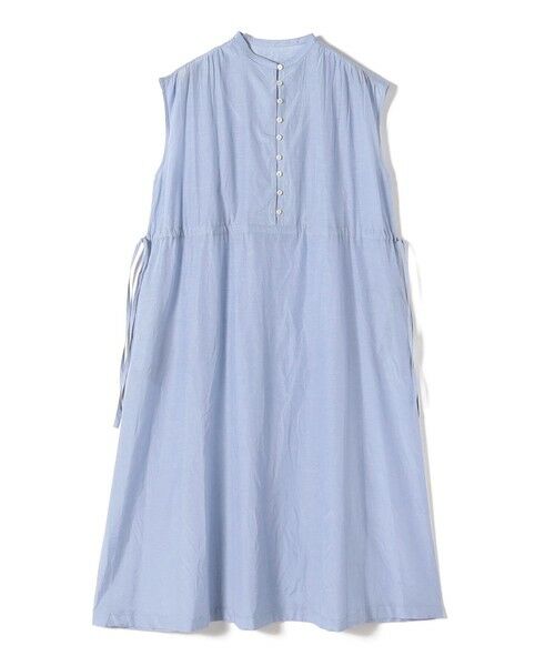 SHIPS / シップス ロング・マキシ丈ワンピース | 《予約》SHIPS Colors:〈手洗い可能〉コットン キュプラ ギャザー ワンピース◆ | 詳細9