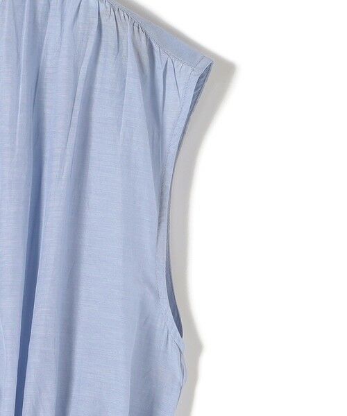 SHIPS / シップス ロング・マキシ丈ワンピース | 《予約》SHIPS Colors:〈手洗い可能〉コットン キュプラ ギャザー ワンピース◆ | 詳細11