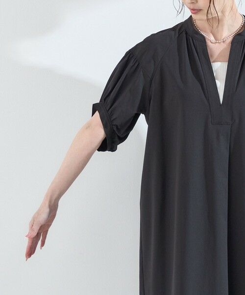 SHIPS / シップス ロング・マキシ丈ワンピース | SHIPS Colors:〈UVカット・接触冷感〉ファンクション スキッパー ワンピース◇ | 詳細7