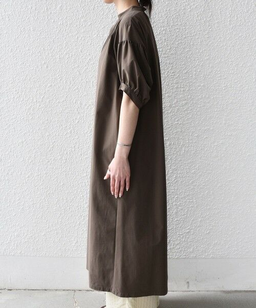 SHIPS / シップス ロング・マキシ丈ワンピース | 《予約》SHIPS Colors:〈UVカット・接触冷感〉ファンクション スキッパー ワンピース◆ | 詳細5