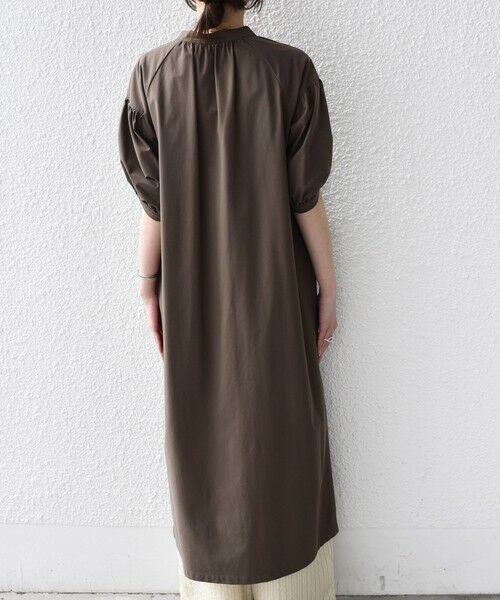 SHIPS / シップス ロング・マキシ丈ワンピース | 《予約》SHIPS Colors:〈UVカット・接触冷感〉ファンクション スキッパー ワンピース◆ | 詳細6