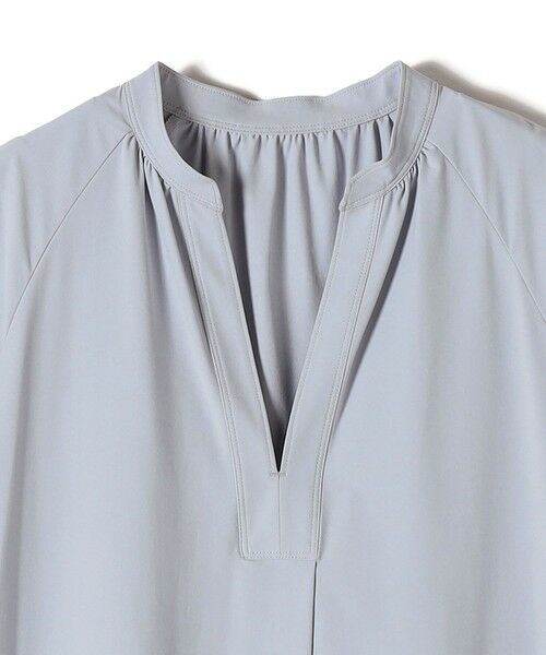 SHIPS / シップス ロング・マキシ丈ワンピース | 《予約》SHIPS Colors:〈UVカット・接触冷感〉ファンクション スキッパー ワンピース◆ | 詳細14