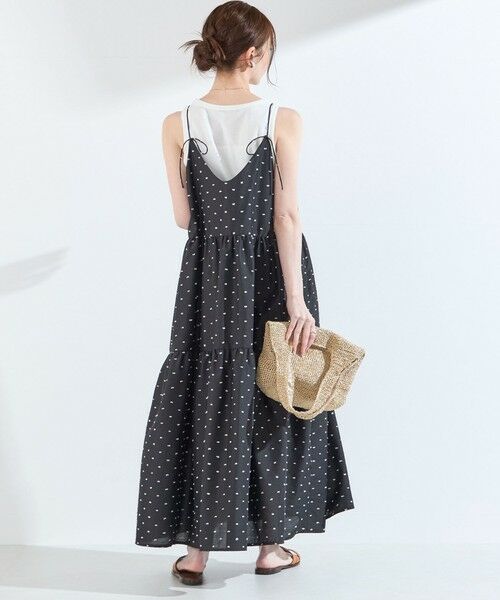 SHIPS / シップス ロング・マキシ丈ワンピース | SHIPS Colors:〈手洗い可能〉カット ドビー キャミ ワンピース◇ | 詳細5