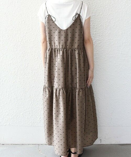 SHIPS / シップス ロング・マキシ丈ワンピース | 《予約》SHIPS Colors:〈手洗い可能〉カット ドビー キャミ ワンピース◆ | 詳細13