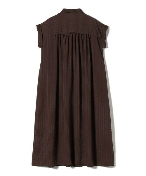 SHIPS / シップス ロング・マキシ丈ワンピース | 《予約》SHIPS Colors:〈手洗い可能〉ナイロンレーヨン ストライプ シャツ ワンピース◆ | 詳細12