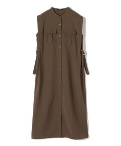 SHIPS / シップス ロング・マキシ丈ワンピース | 《予約》SHIPS Colors:〈手洗い可能〉サイド ベルト シャツ ワンピース◆