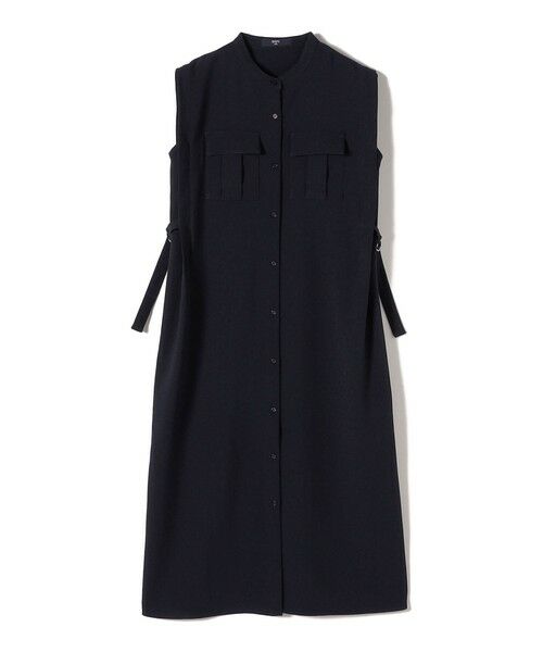 SHIPS / シップス ロング・マキシ丈ワンピース | 《予約》SHIPS Colors:〈手洗い可能〉サイド ベルト シャツ ワンピース◆ | 詳細17