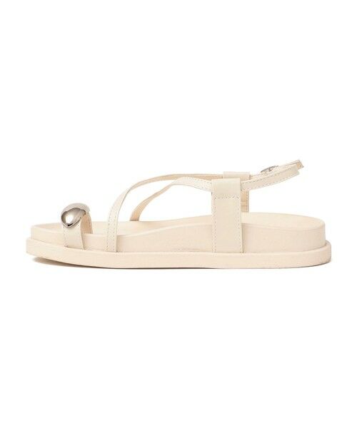 SHIPS / シップス サンダル | 《予約》SHIPS Colors:トゥリング クロス ストラップ サンダル◆ | 詳細4