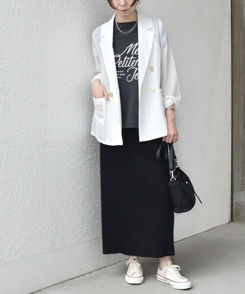 SHIPS / シップス テーラードジャケット | SHIPS Colors:〈手洗い可能〉メッシュ テーラード ジャケット | 詳細10