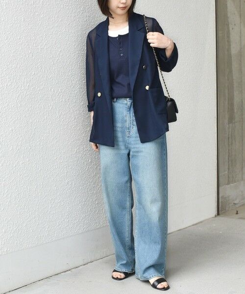 SHIPS / シップス テーラードジャケット | SHIPS Colors:〈手洗い可能〉メッシュ テーラード ジャケット | 詳細27