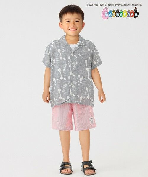 SHIPS / シップス シャツ・ブラウス | SHIPS Colors:〈洗濯機可能〉80〜130cm / バーバパパ レーヨン プリント シャツ | 詳細13