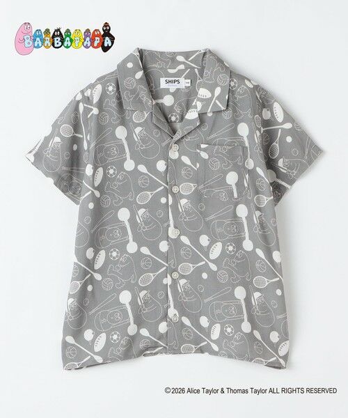 SHIPS / シップス シャツ・ブラウス | SHIPS Colors:〈洗濯機可能〉80〜130cm / バーバパパ レーヨン プリント シャツ | 詳細7
