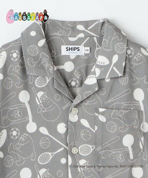 SHIPS / シップス シャツ・ブラウス | SHIPS Colors:〈洗濯機可能〉80〜130cm / バーバパパ レーヨン プリント シャツ | 詳細9