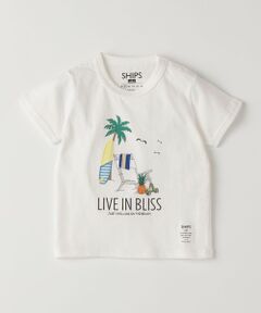 SHIPS / シップス Tシャツ | SHIPS Colors:80〜130cm / パッチワーク 刺繍 Tシャツ