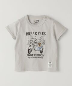 SHIPS / シップス Tシャツ | SHIPS Colors:80〜130cm / パッチワーク 刺繍 Tシャツ