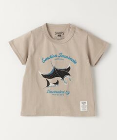 SHIPS / シップス Tシャツ | SHIPS Colors:80〜130cm / パッチワーク 刺繍 Tシャツ