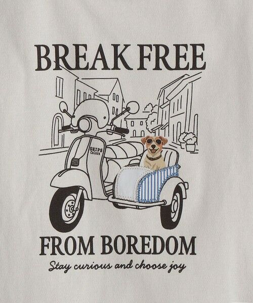 SHIPS / シップス Tシャツ | SHIPS Colors:80〜130cm / パッチワーク 刺繍 Tシャツ | 詳細2