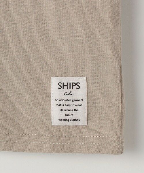 SHIPS / シップス Tシャツ | SHIPS Colors:80〜130cm / パッチワーク 刺繍 Tシャツ | 詳細7