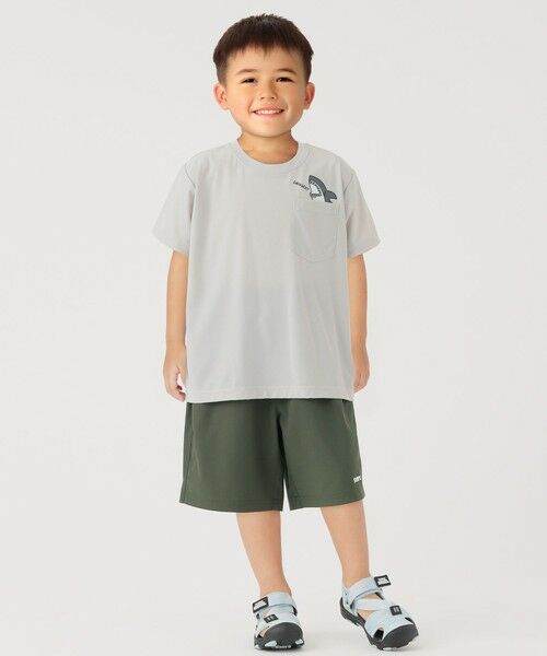 SHIPS / シップス Tシャツ | 【WEB限定】SHIPS Colors:90〜140cm /〈接触冷感・UVカット〉カノコ ポケット プリントT | 詳細6