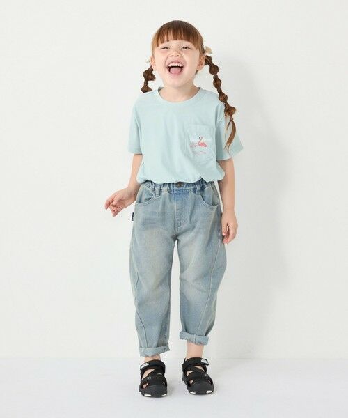 SHIPS / シップス Tシャツ | 【WEB限定】SHIPS Colors:90〜140cm /〈接触冷感・UVカット〉カノコ ポケット プリントT | 詳細26