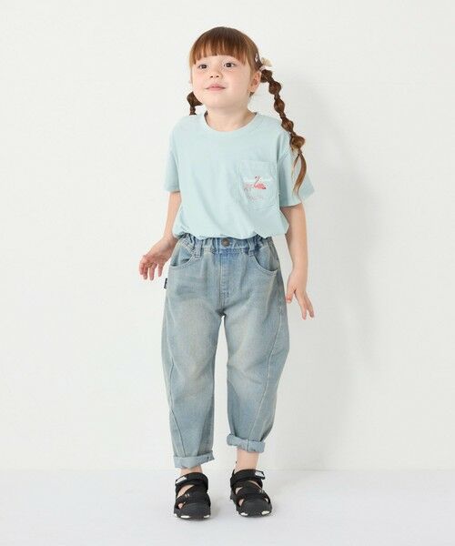 SHIPS / シップス Tシャツ | 【WEB限定】SHIPS Colors:90〜140cm /〈接触冷感・UVカット〉カノコ ポケット プリントT | 詳細27