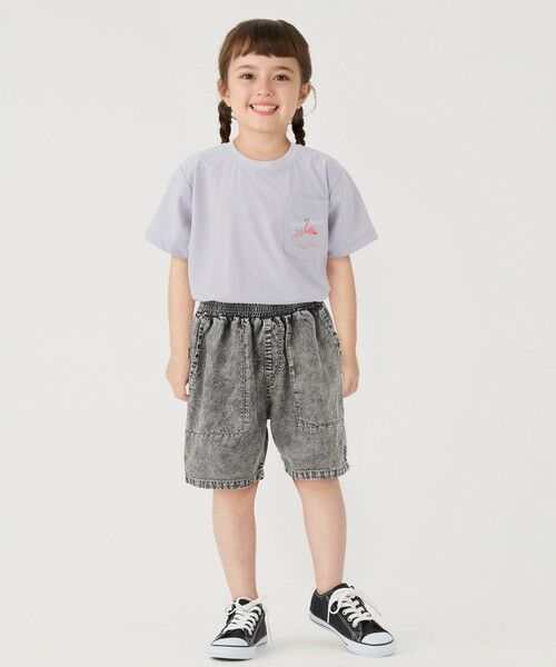 SHIPS / シップス Tシャツ | 【WEB限定】SHIPS Colors:90〜140cm /〈接触冷感・UVカット〉カノコ ポケット プリントT | 詳細24