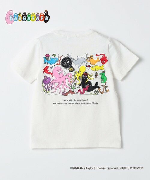 SHIPS / シップス Tシャツ | SHIPS Colors:〈洗濯機可能〉90〜140cm / バーバパパ コラボ プリント Tシャツ | 詳細8