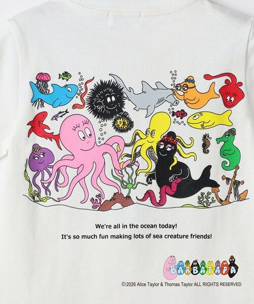 SHIPS / シップス Tシャツ | SHIPS Colors:〈洗濯機可能〉90〜140cm / バーバパパ コラボ プリント Tシャツ | 詳細9