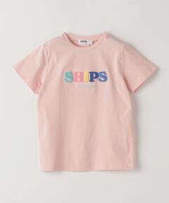 SHIPS / シップス Tシャツ | SHIPS Colors:80〜130cm /〈接触冷感・吸水速乾〉歯ブラシ刺繍 ロゴ Tシャツ