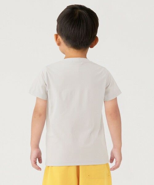 SHIPS / シップス Tシャツ | SHIPS Colors:80〜130cm /〈接触冷感・吸水速乾〉歯ブラシ刺繍 ロゴ Tシャツ | 詳細4