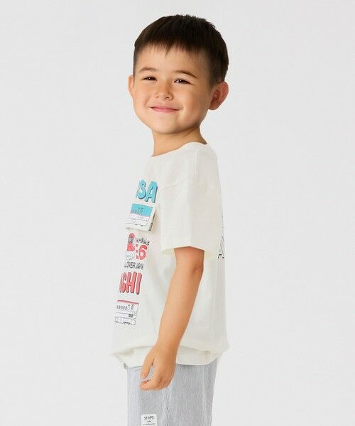 SHIPS / シップス Tシャツ | SHIPS Colors:90〜130cm /〈洗濯機可能〉新幹線 プリント Tシャツ | 詳細6