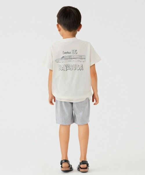 SHIPS / シップス Tシャツ | SHIPS Colors:90〜130cm /〈洗濯機可能〉新幹線 プリント Tシャツ | 詳細7