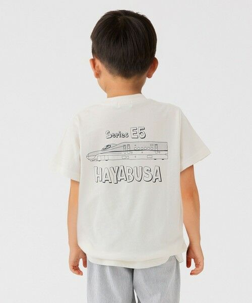 SHIPS / シップス Tシャツ | SHIPS Colors:90〜130cm /〈洗濯機可能〉新幹線 プリント Tシャツ◇ | 詳細8