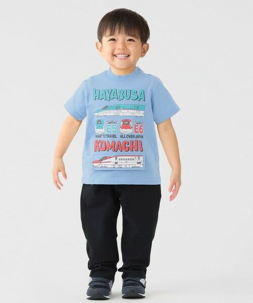 SHIPS / シップス Tシャツ | SHIPS Colors:90〜130cm /〈洗濯機可能〉新幹線 プリント Tシャツ◇ | 詳細23