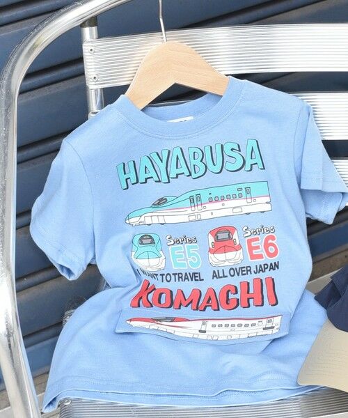 SHIPS / シップス Tシャツ | SHIPS Colors:90〜130cm /〈洗濯機可能〉新幹線 プリント Tシャツ◇ | 詳細25