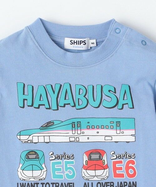 SHIPS / シップス Tシャツ | SHIPS Colors:90〜130cm /〈洗濯機可能〉新幹線 プリント Tシャツ | 詳細10