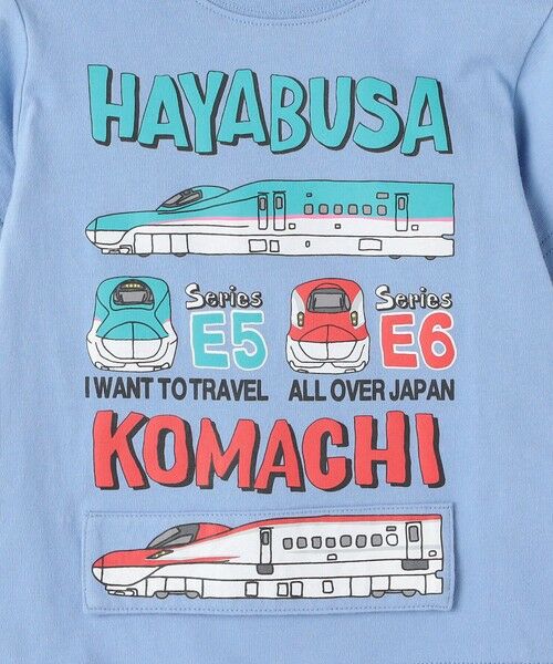 SHIPS / シップス Tシャツ | SHIPS Colors:90〜130cm /〈洗濯機可能〉新幹線 プリント Tシャツ | 詳細11
