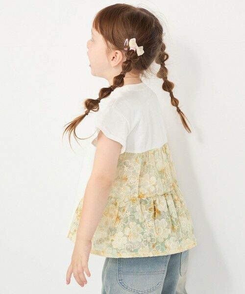 SHIPS / シップス Tシャツ | SHIPS Colors:90〜140cm /〈洗濯機可能〉ドッキング チュニック Tシャツ◇ | 詳細8